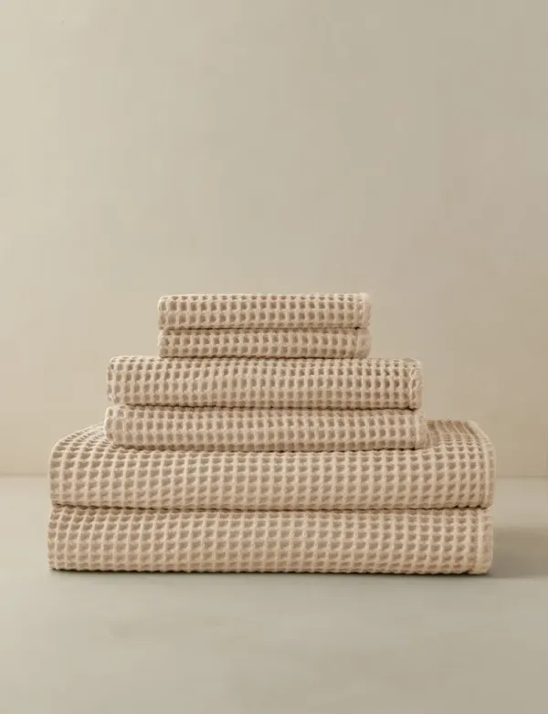 Bexley Organic Cotton Waffle Towel