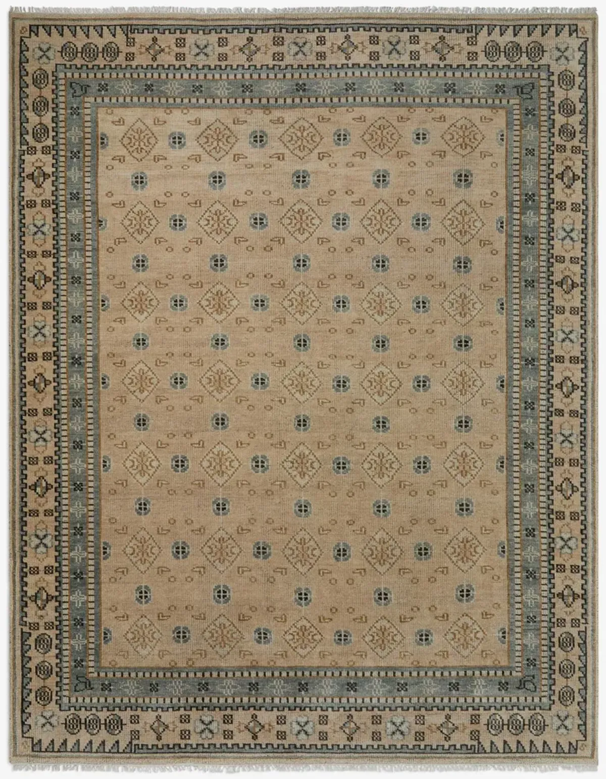 Hirsh Hand-Knotted Wool Rug