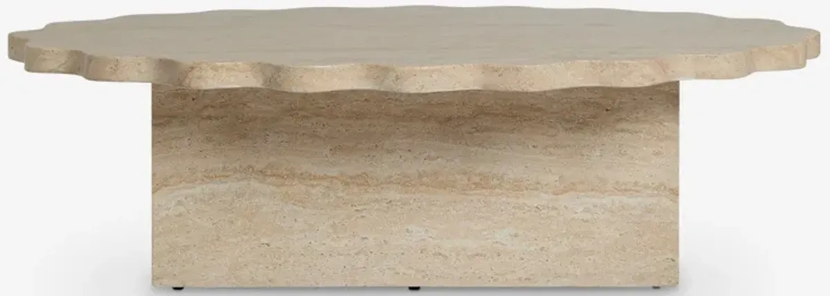 Scalloped Indoor / Outdoor Coffee Table by Sarah Sherman Samuel