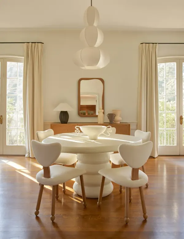 Hannu Indoor / Outdoor Round Dining Table by Aimee Song