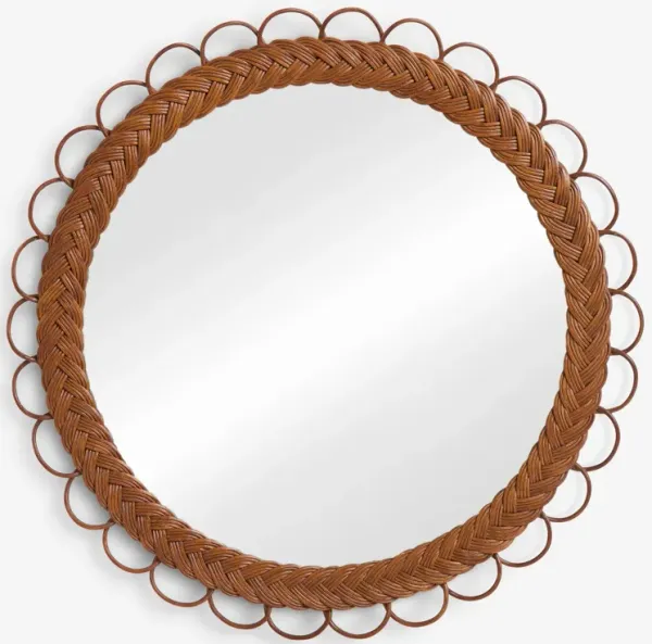 Zaniyah Round Mirror