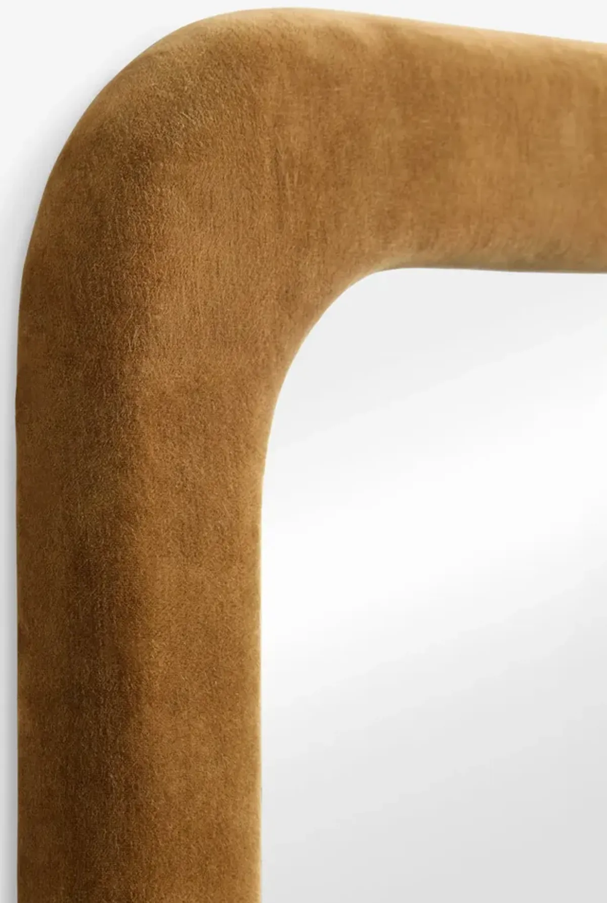 Annalee Upholstered Mantel Mirror