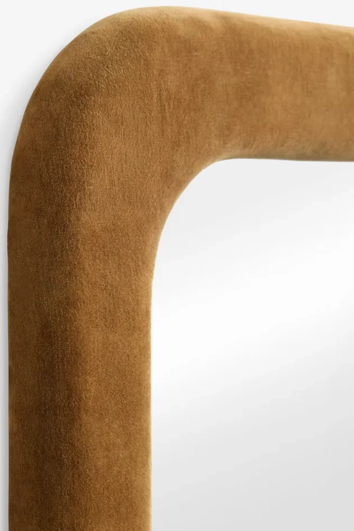 Annalee Upholstered Mantel Mirror