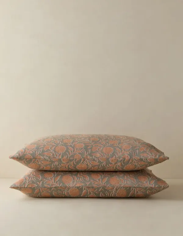 Fransen Linen Cotton Pillowcases (Set of 2)
