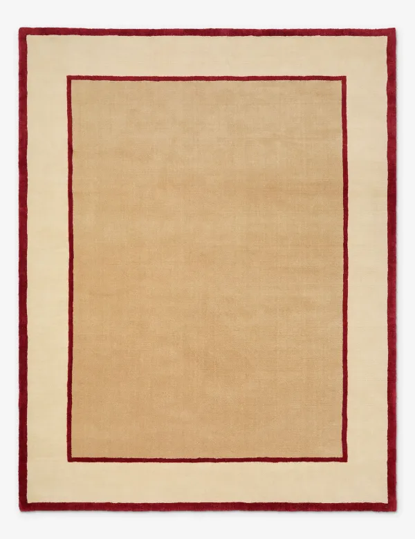 Deller Hand-Loomed Wool Rug by Jake Arnold