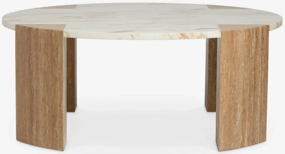 Mahoe Round Coffee Table by Carly Cushnie