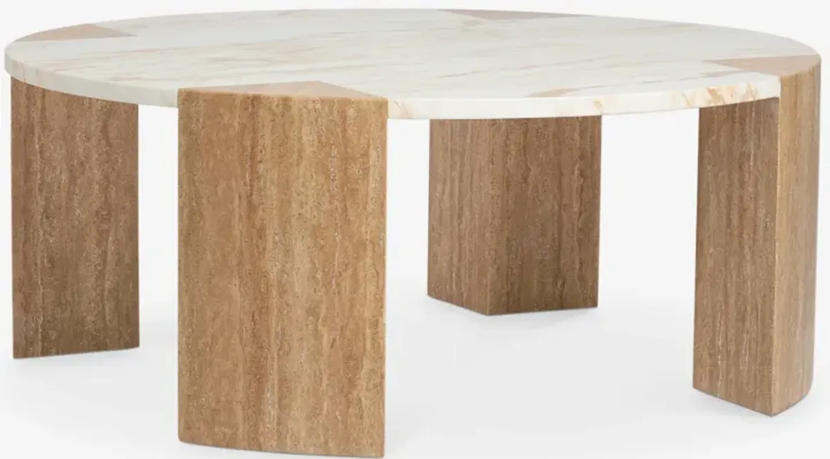 Mahoe Round Coffee Table by Carly Cushnie