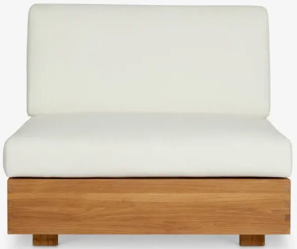 Abbot Outdoor Armless Accent Chair by Sarah Sherman Samuel