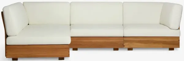 Abbot Outdoor Modular Chaise Sectional Sofa by Sarah Sherman Samuel