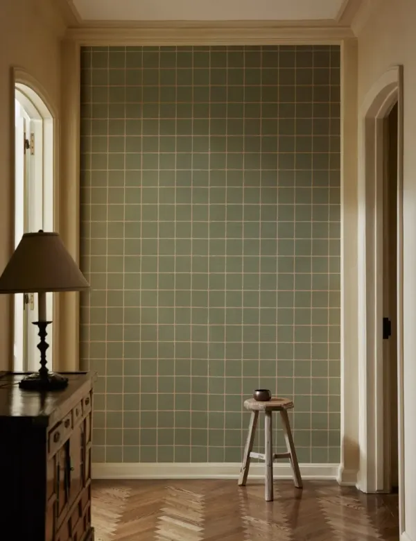 Beddow Grasscloth Wallpaper by Jake Arnold
