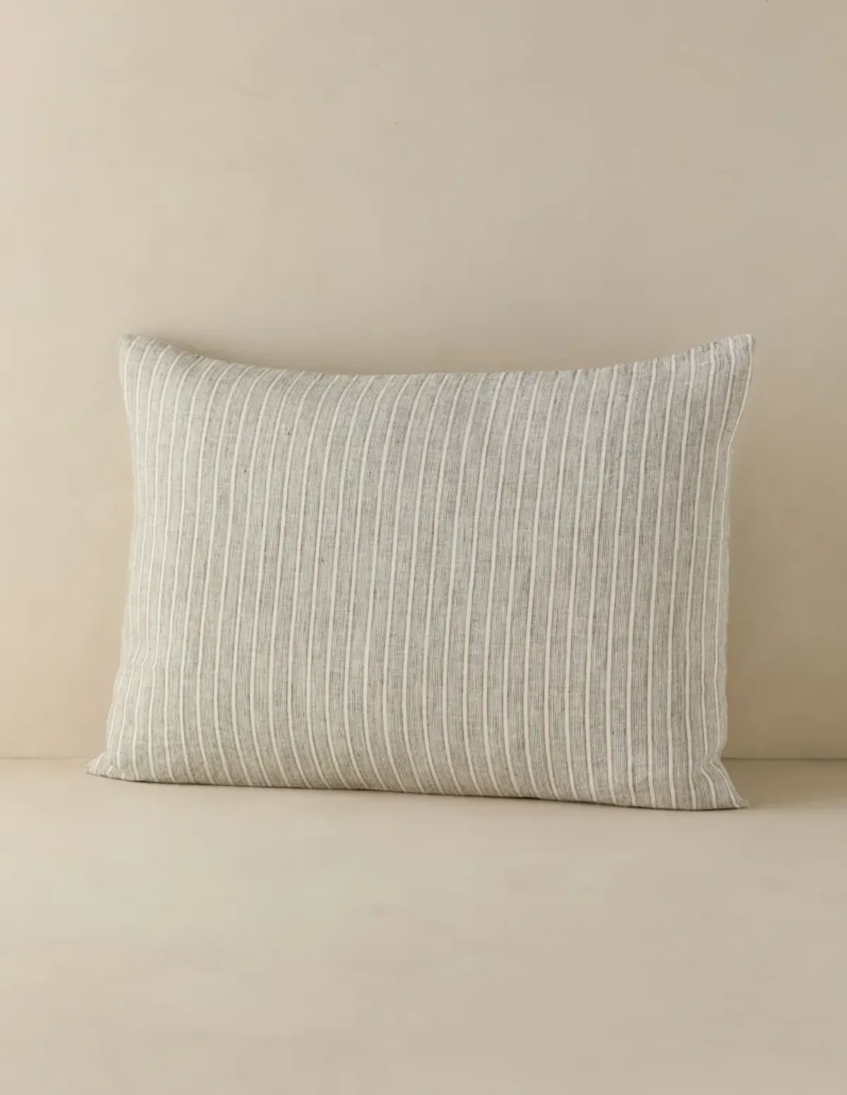 Eadlin Striped European Flax Linen® Sham