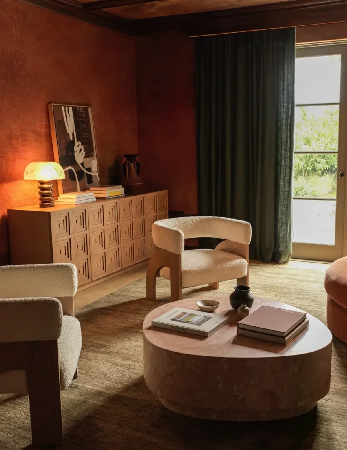 Faas Round Marble Coffee Table