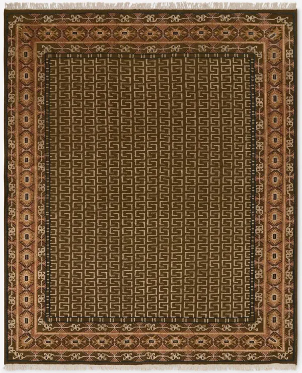 Manca Hand-Knotted Wool Rug