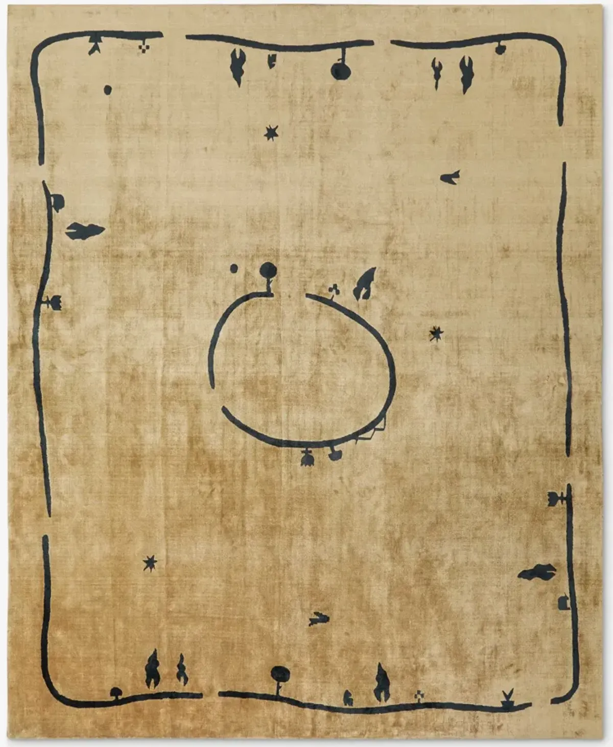 Village Hand-Loomed Rug by Sarah Sherman Samuel