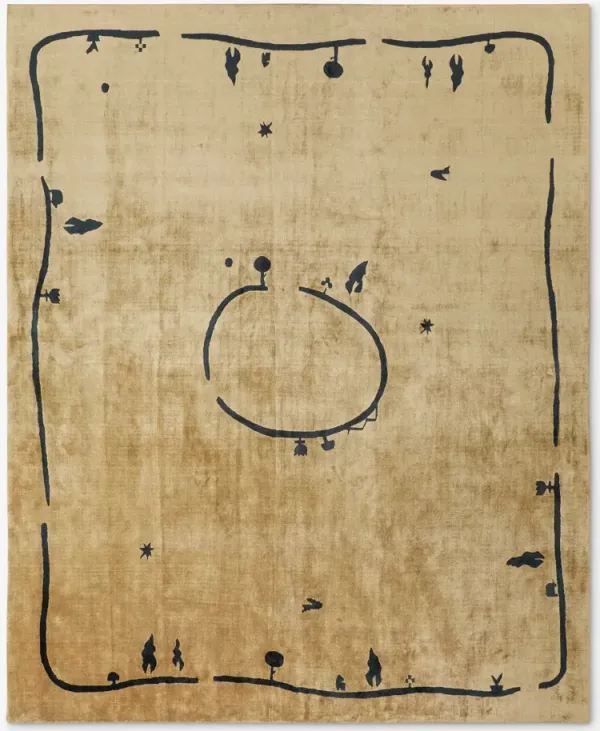Village Hand-Loomed Rug by Sarah Sherman Samuel