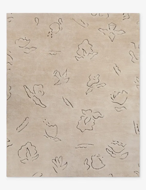 Narsi Hand-Knotted Wool Rug by Sarah Sherman Samuel