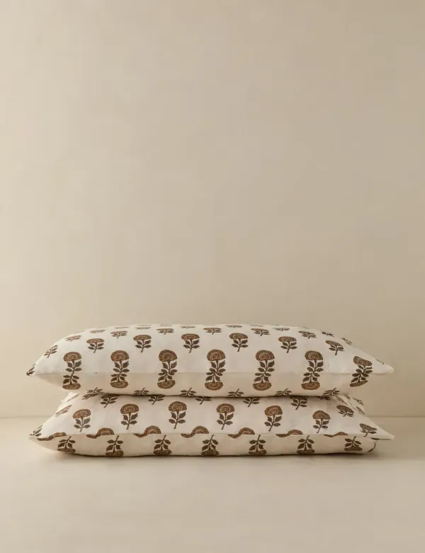 Langford Linen Cotton Pillowcase Set
