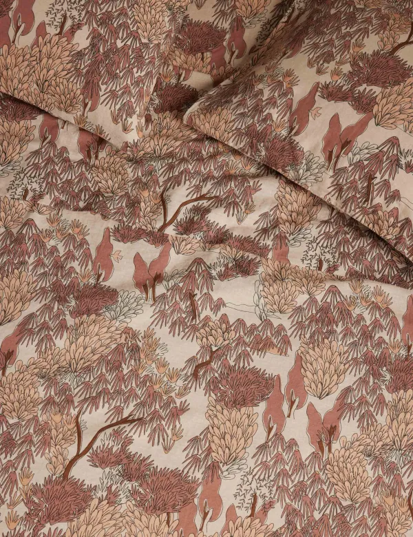 Garden Walk Linen Cotton Sheet Set by Sarah Sherman Samuel