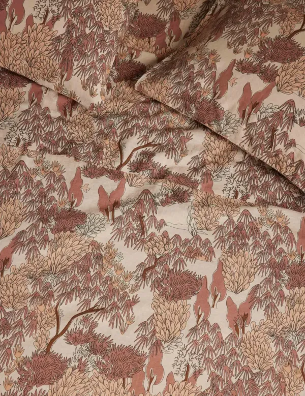 Garden Walk Linen Cotton Sheet Set by Sarah Sherman Samuel