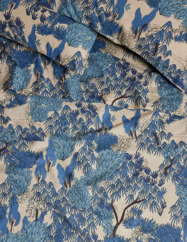 Garden Walk Linen Cotton Sheet Set by Sarah Sherman Samuel