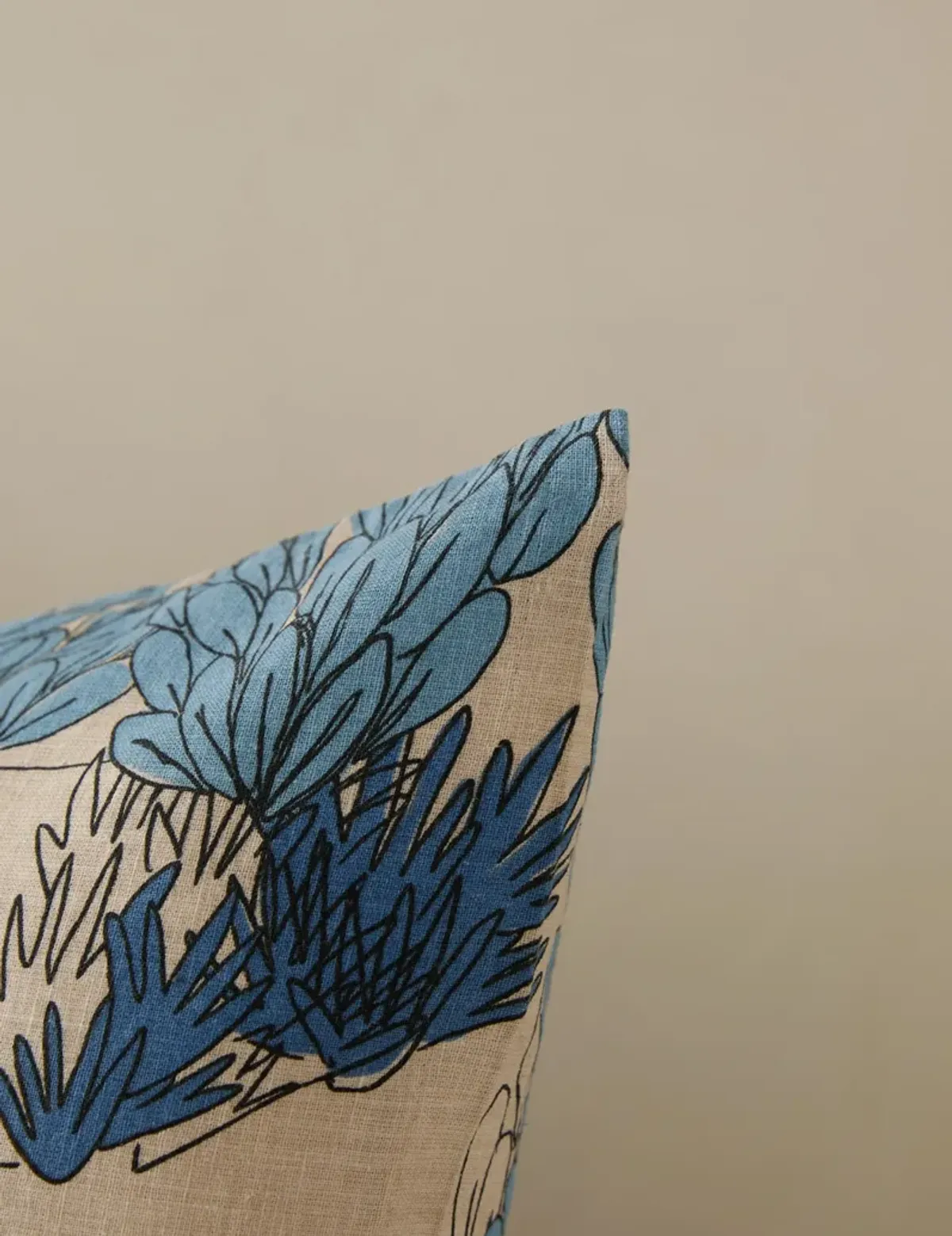 Garden Walk Linen Cotton Sham by Sarah Sherman Samuel