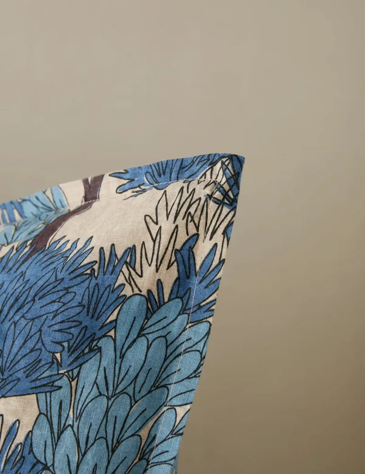 Garden Walk Linen Cotton Sham by Sarah Sherman Samuel
