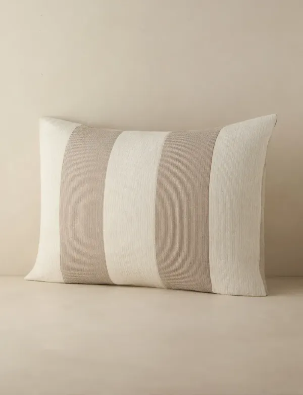 Ali Patched Cotton Sham by Sarah Sherman Samuel