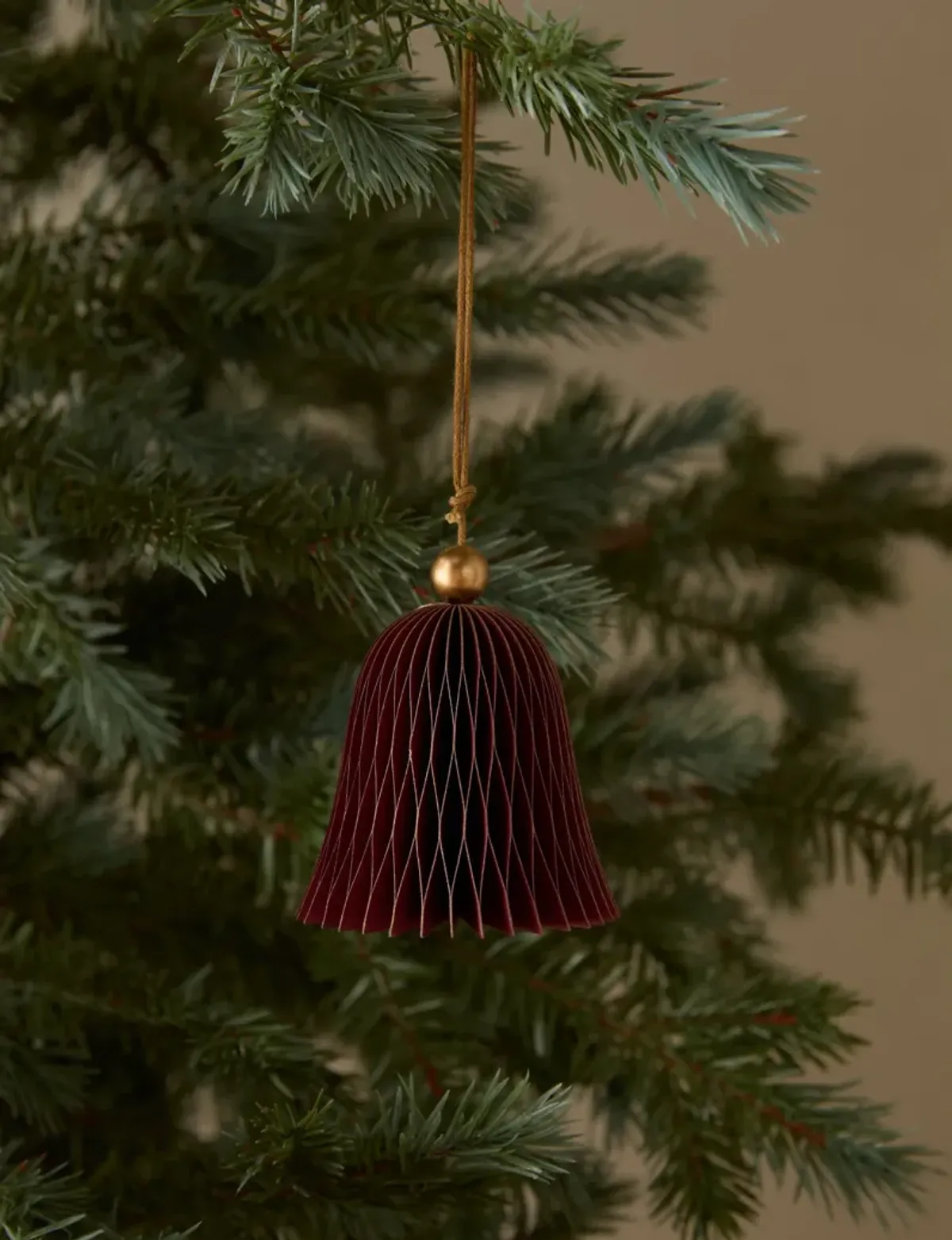 Revel Paper Bell Ornaments (set of 4)