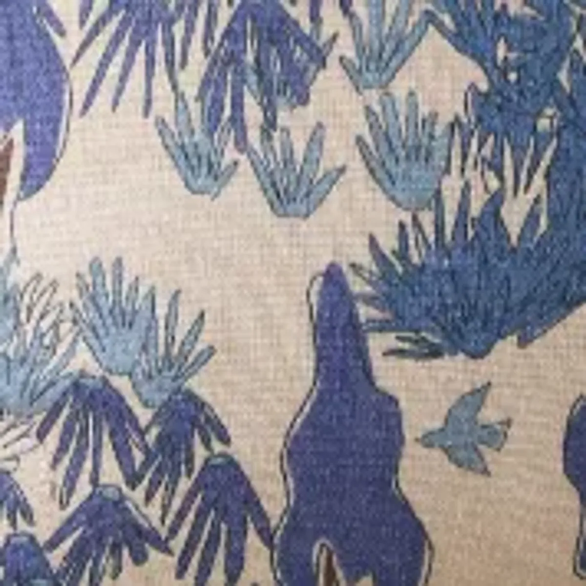 Garden Walk Linen Pillow by Sarah Sherman Samuel
