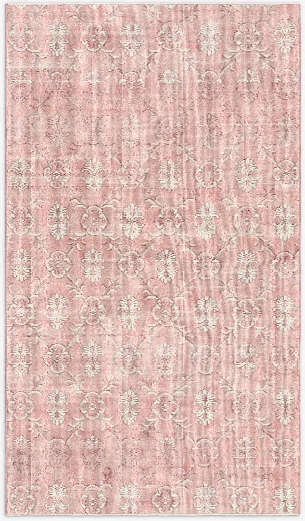 Vintage Turkish Hand-Knotted Wool Rug No. 431 3'10" x 6'9"