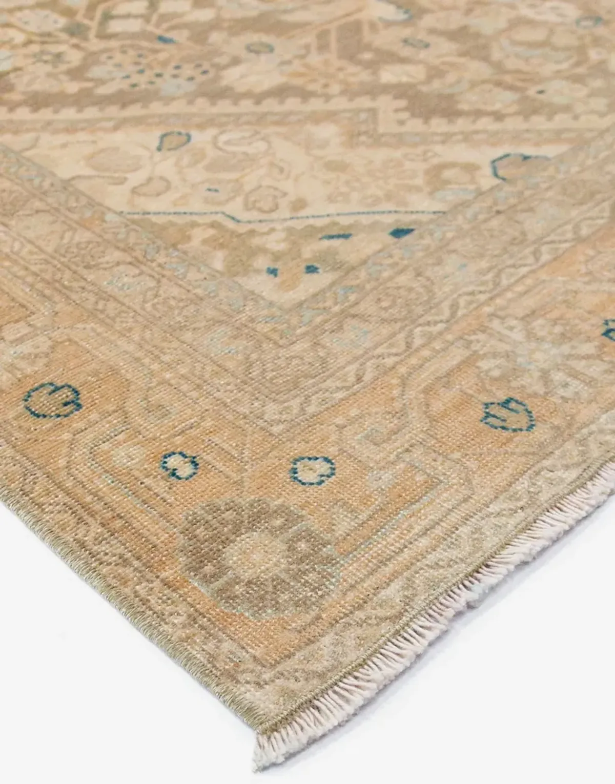 Vintage Turkish Hand-Knotted Wool Rug No. 452 4' x 6'7"