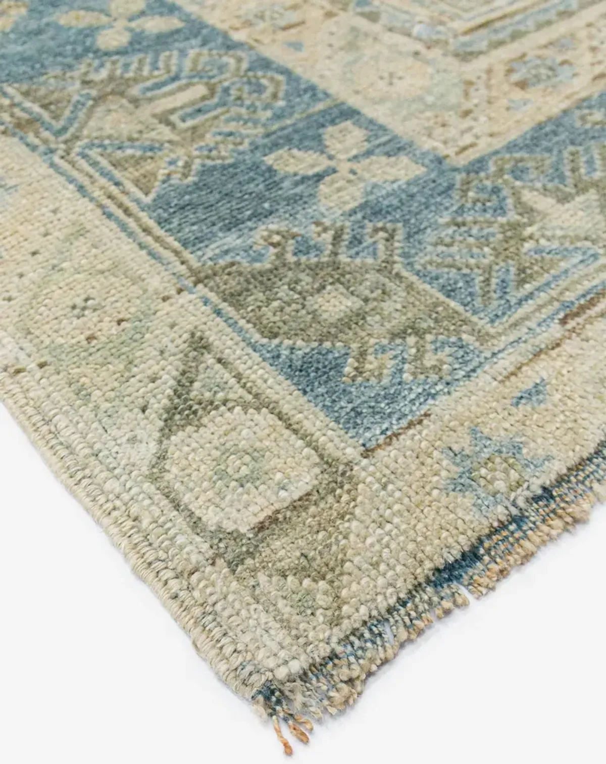 Vintage Turkish Hand-Knotted Wool Rug No. 459 4'4" x 6'7"