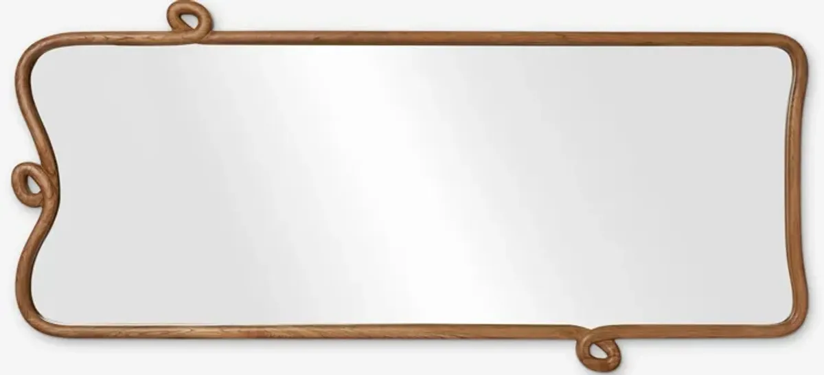 Looped Wood Full Length Mirror by Sarah Sherman Samuel