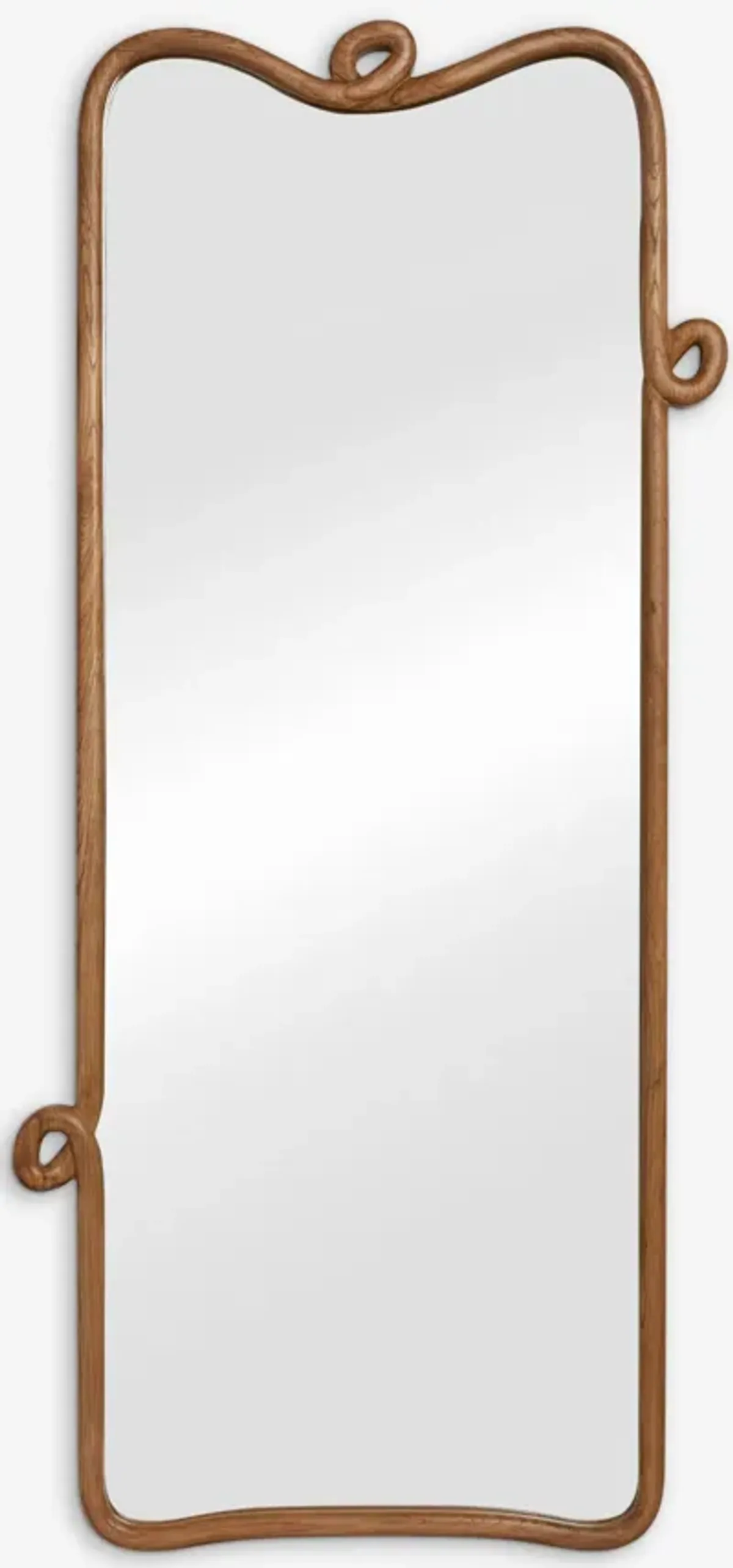 Looped Wood Full Length Mirror by Sarah Sherman Samuel