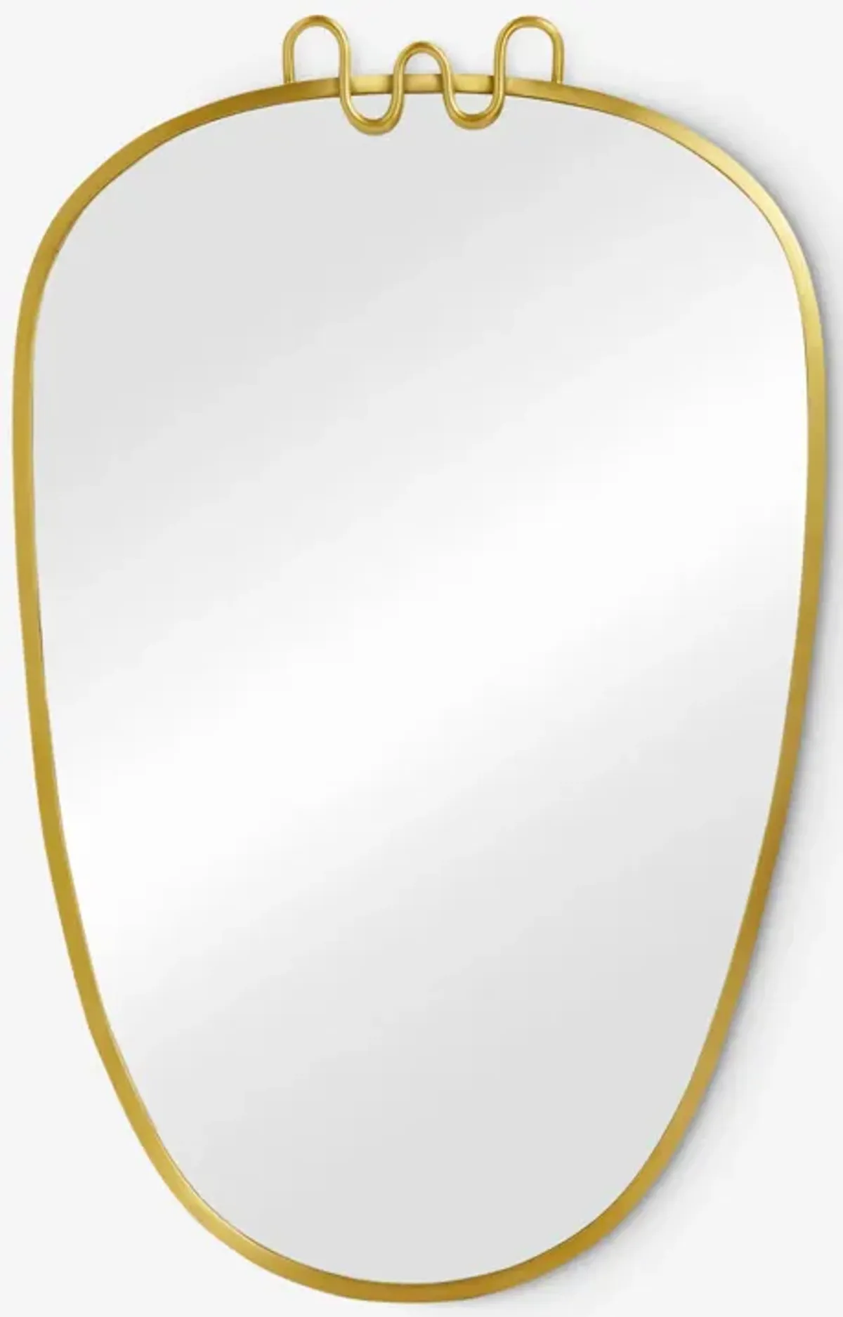 Ribbon Shield Mirror by Sarah Sherman Samuel