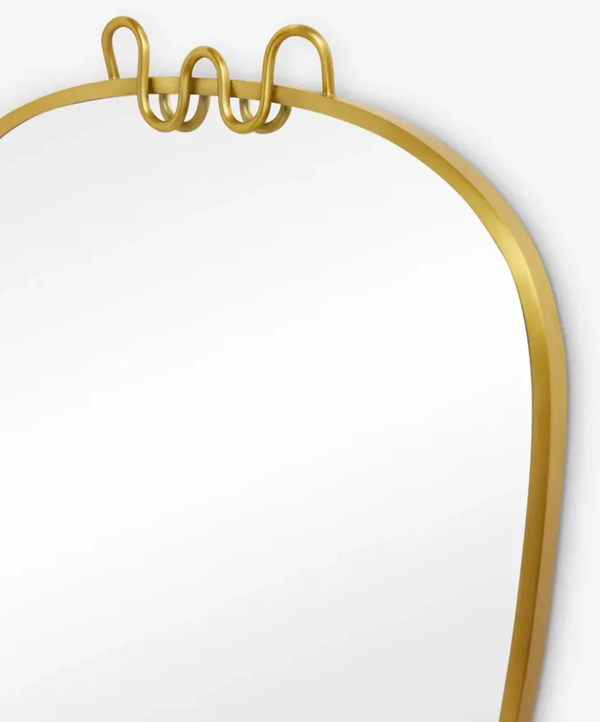 Ribbon Shield Mirror by Sarah Sherman Samuel
