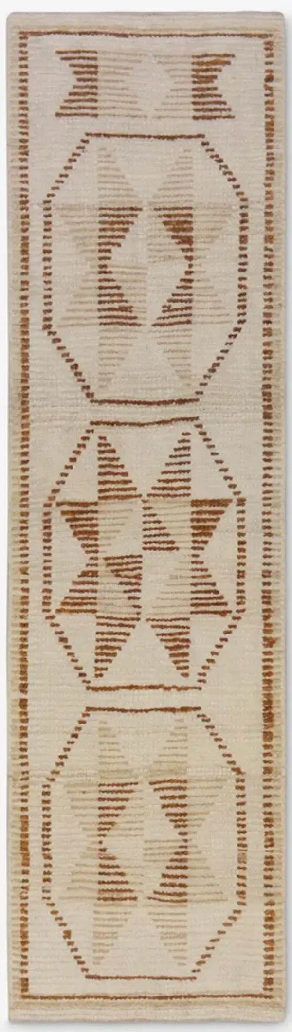 Vintage Turkish Hand-Knotted Wool Runner Rug No. 251 2'7" x 9'3"