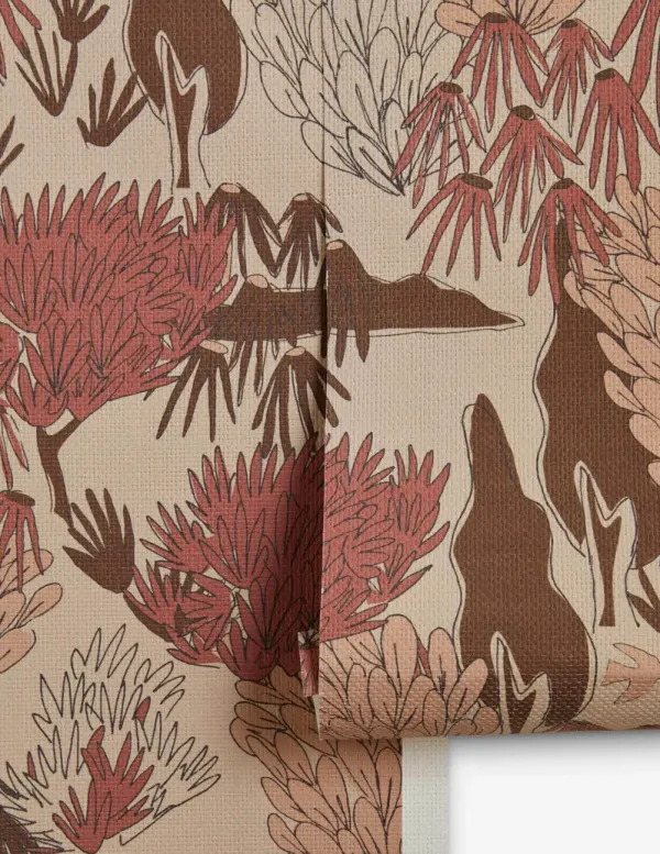 Garden Walk Paperweave Wallpaper by Sarah Sherman Samuel