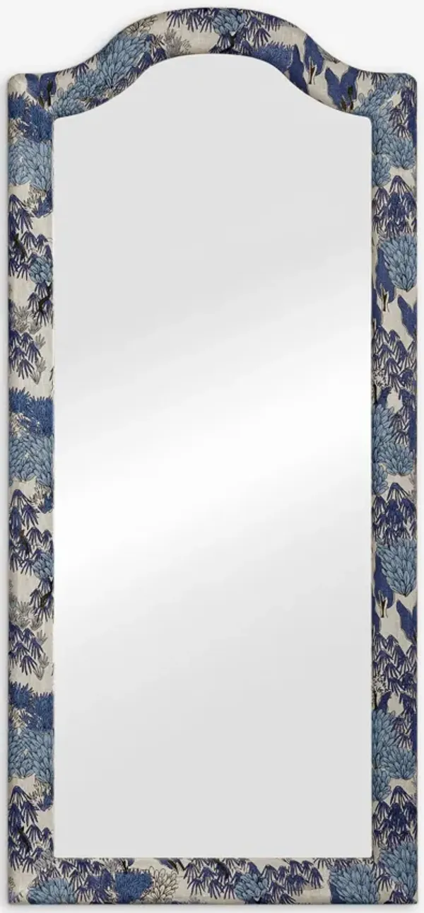 Garden Walk Upholstered Full Length Mirror by Sarah Sherman Samuel