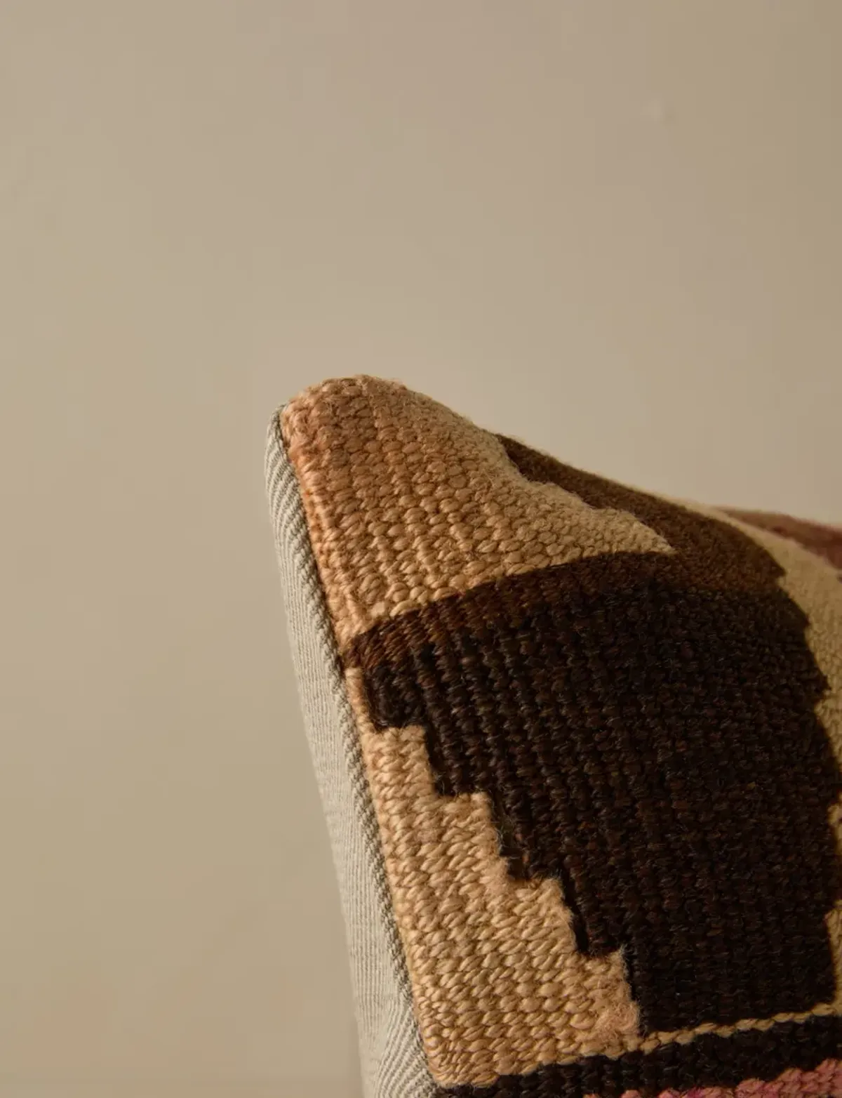 Vintage Lumbar Pillow No. 264 12" x 20"