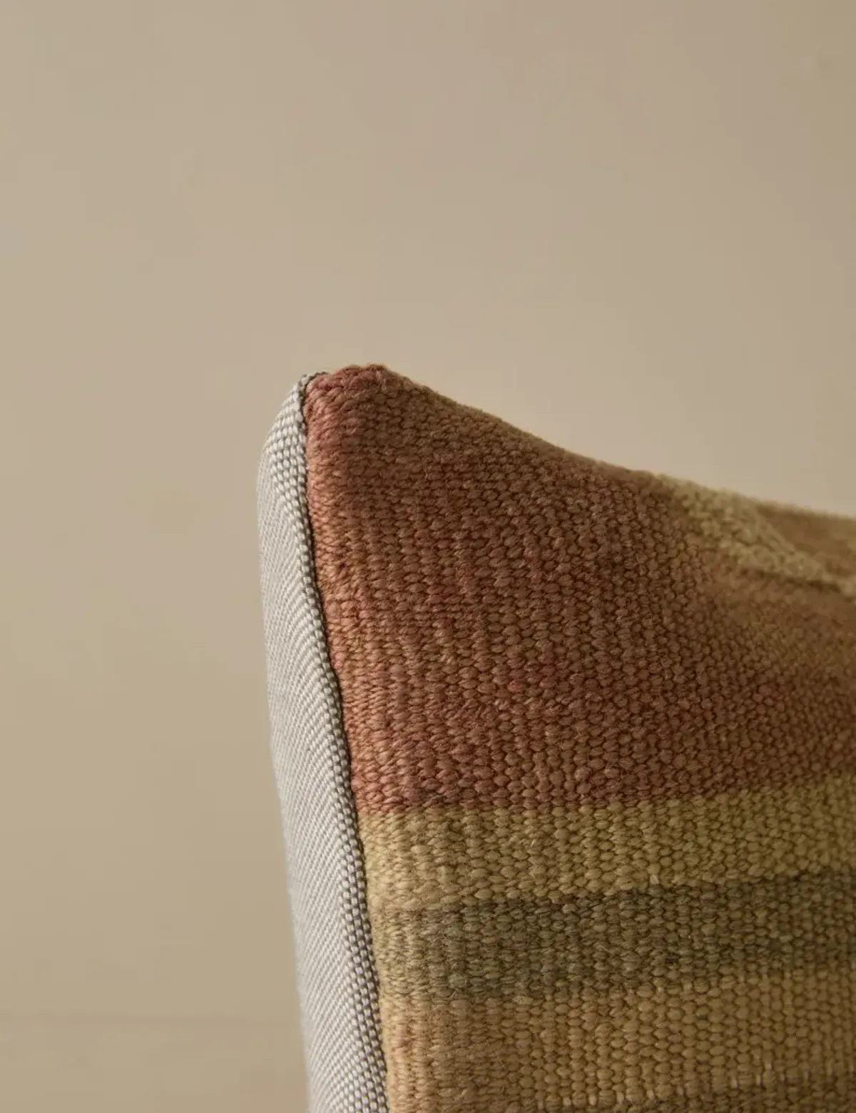 Vintage Lumbar Pillow No. 271, 12" x 20"