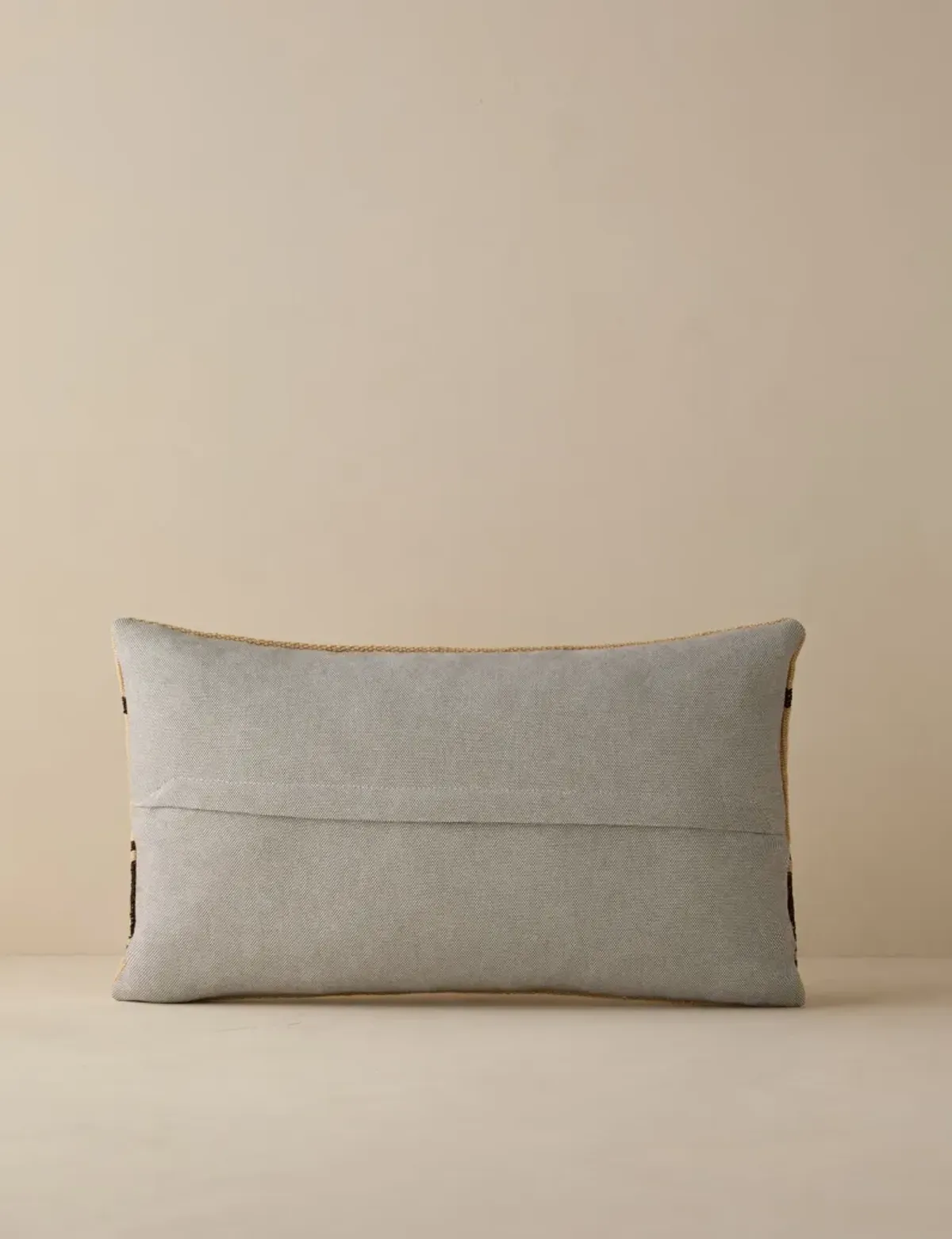 Vintage Lumbar Pillow No. 274, 12" x 20"