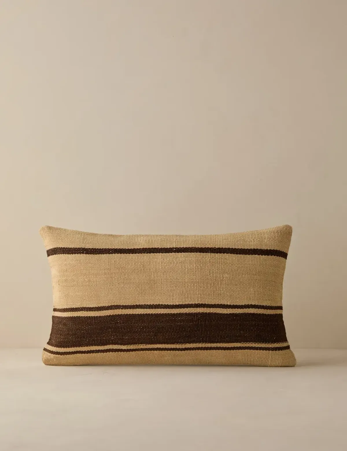 Vintage Lumbar Pillow No. 274, 12" x 20"