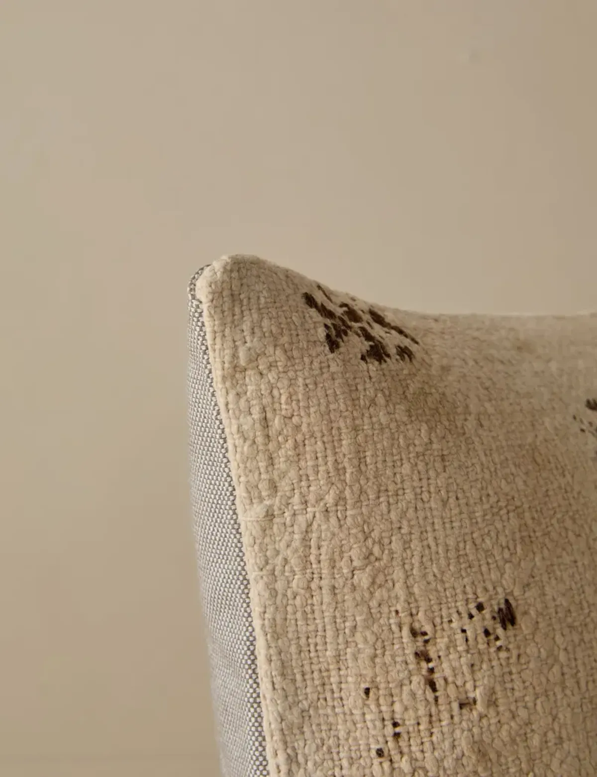 Vintage Lumbar Pillow No. 275, 12" x 20"