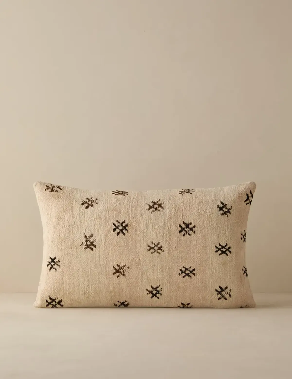 Vintage Lumbar Pillow No. 275, 12" x 20"