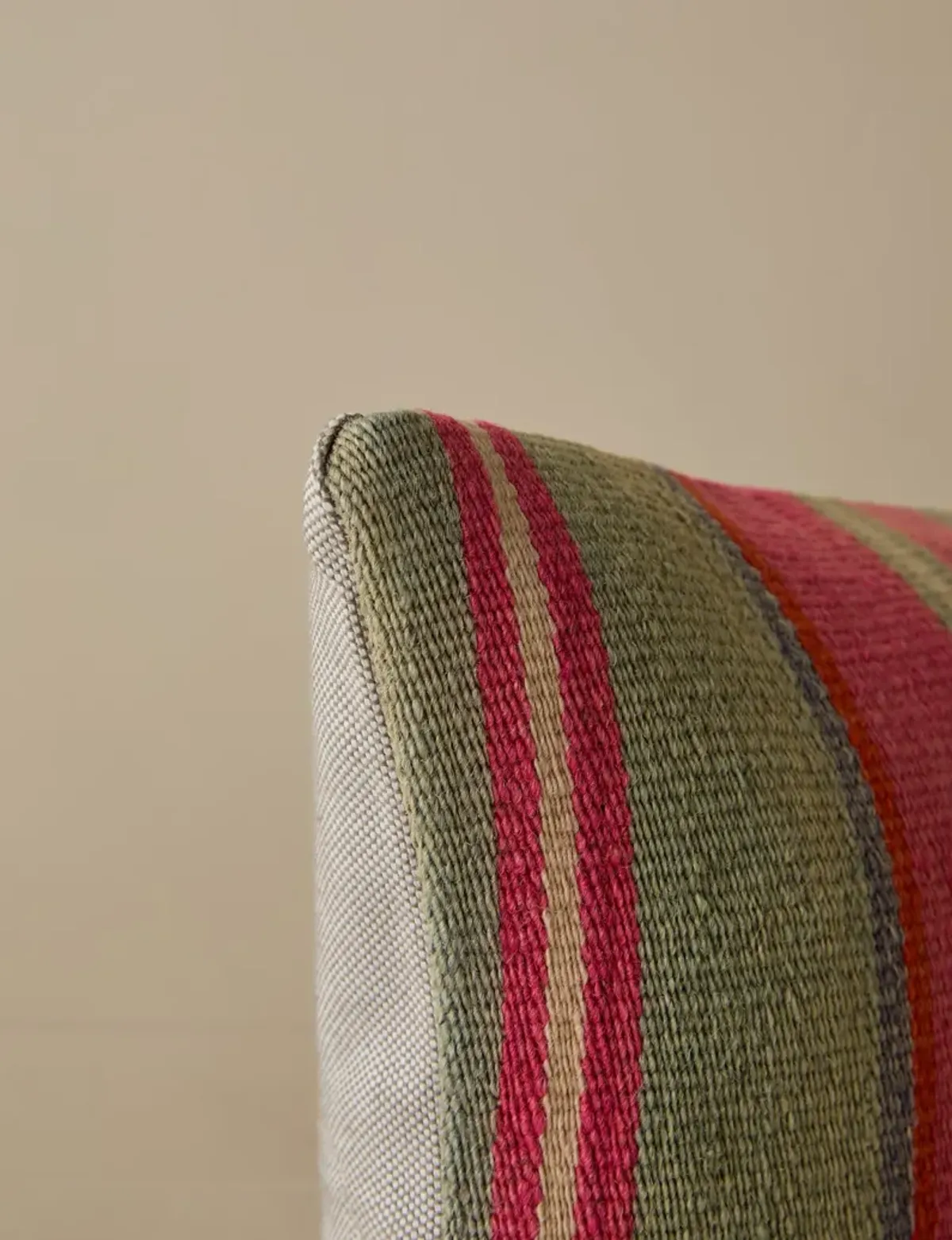Vintage Lumbar Pillow No. 276 12" x 20"