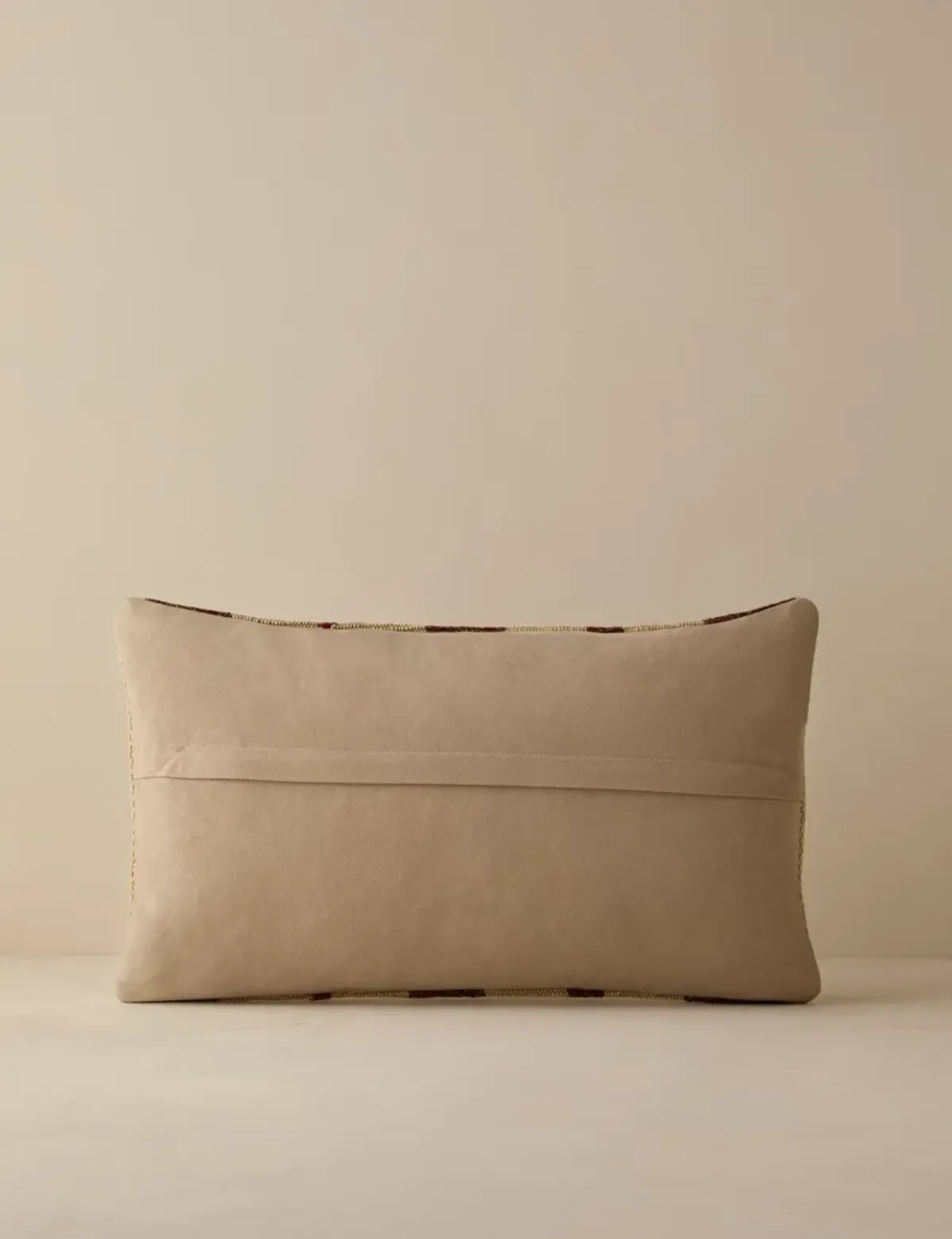 Vintage Lumbar Pillow No. 280, 12" x 20"
