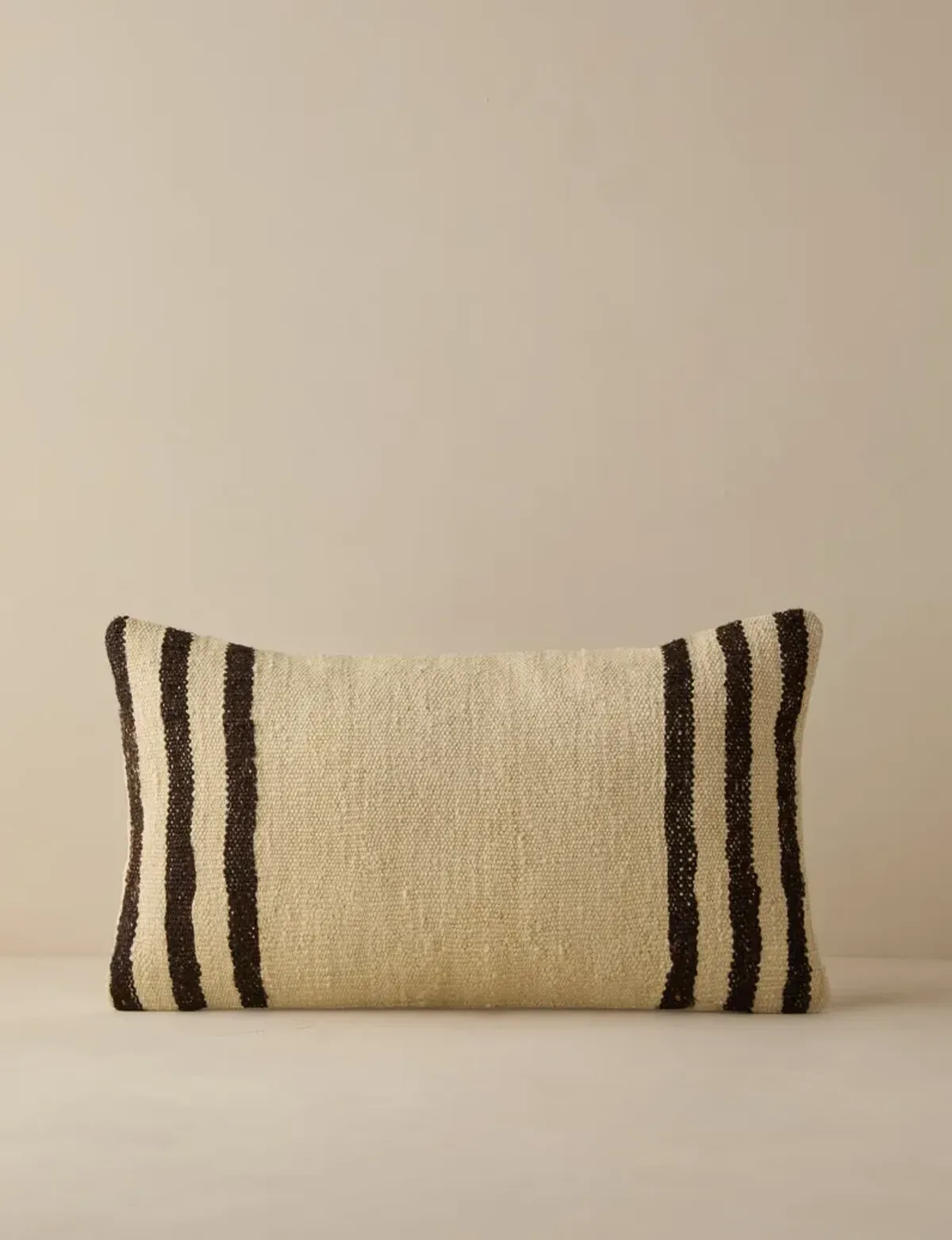 Vintage Lumbar Pillow No. 282, 12" x 20"
