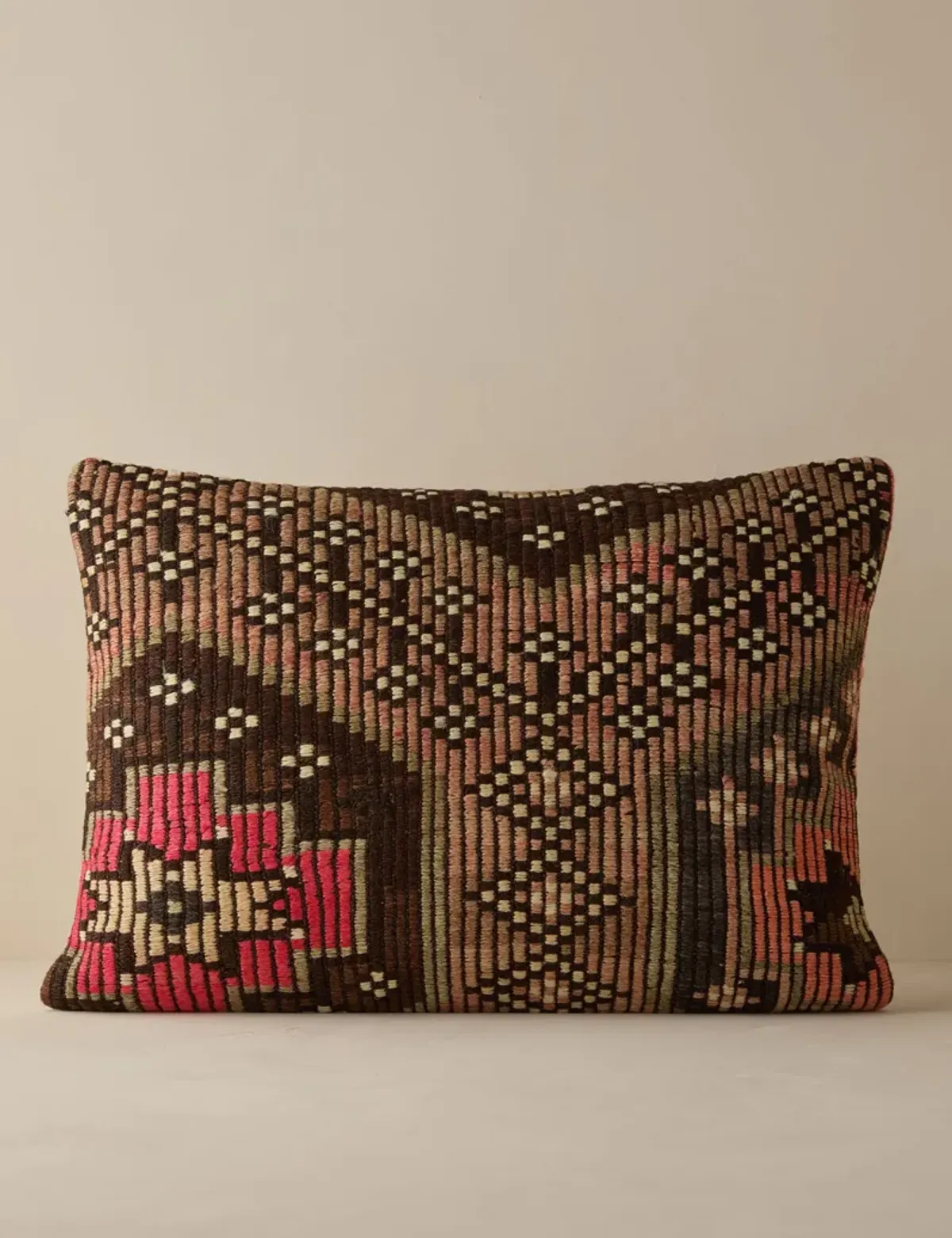 Vintage Lumbar Pillow No. 288, 16" x 24"