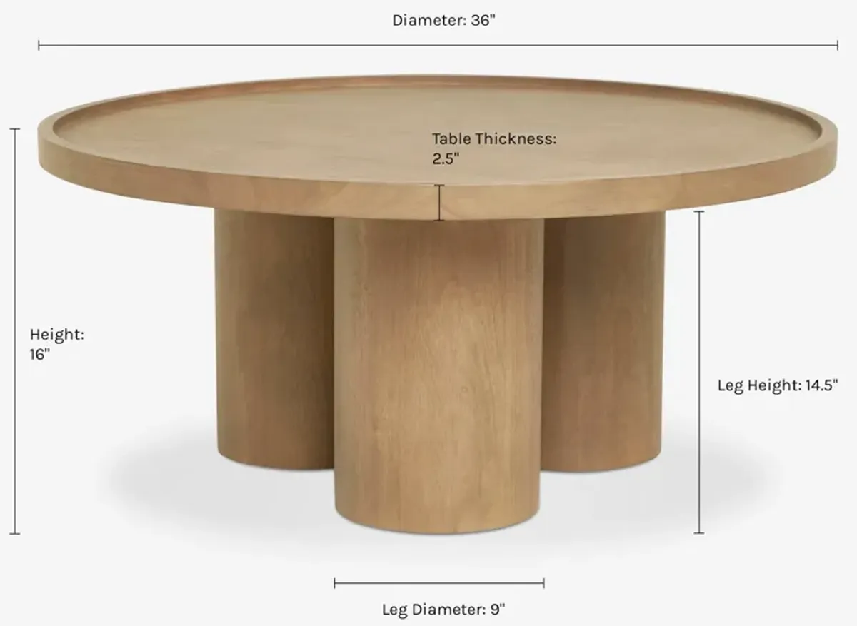 Delta Round Coffee Table